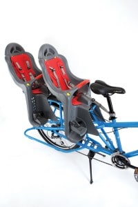 Yuba_2PeanutShells 2 child seats fit on the rear carrier